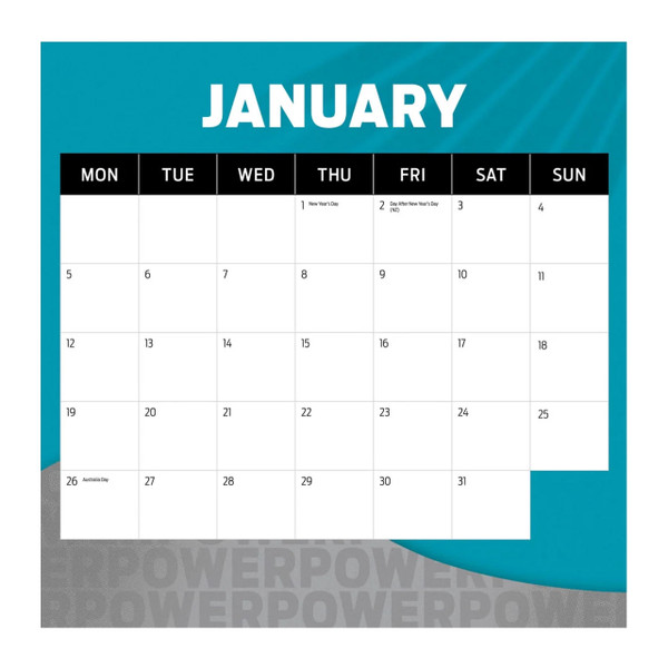 2026 Port Adelaide Wall Calendar
