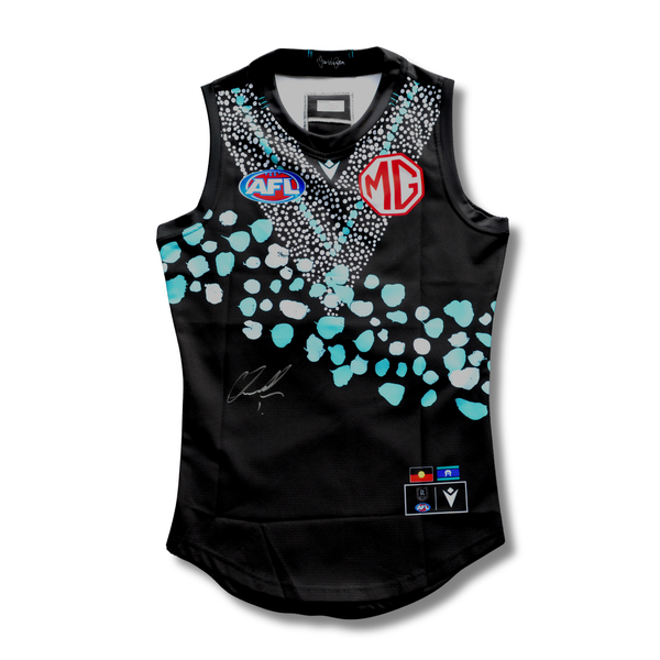 PA Macron 2025 Connor Rozee Signed Player Issued SDNR Home Guernsey