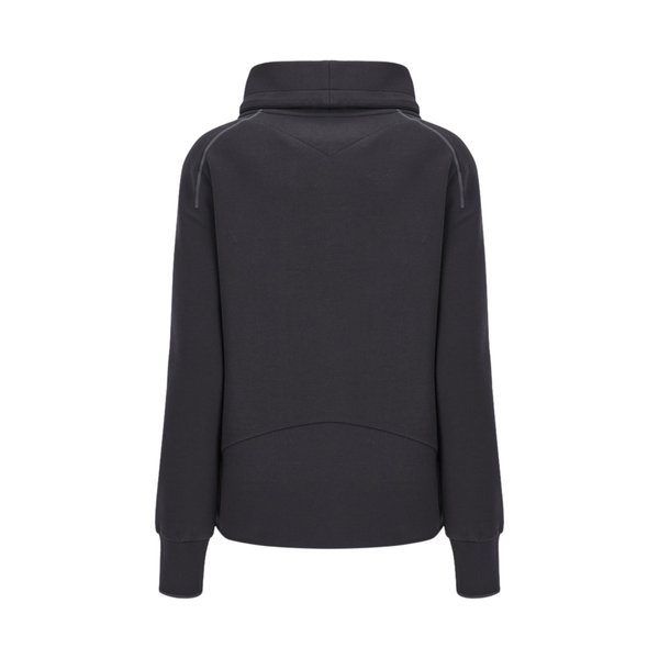 PA Macron Womens Cotton Sweatshirt - Black