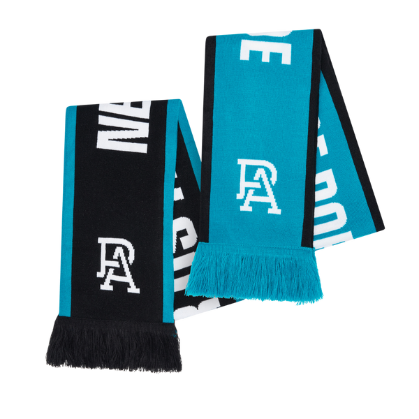 Port Adelaide Never Tear Us Apart Scarf Bundle