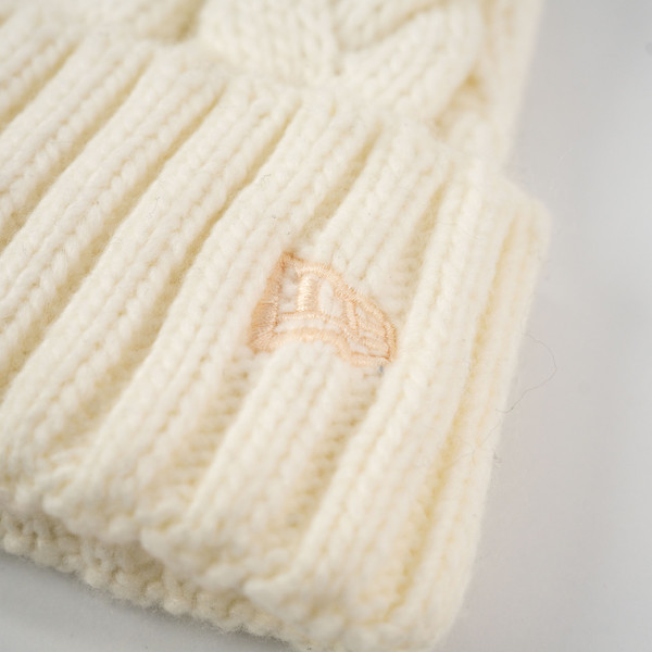 PA New Era Cable Knit Beanie - Cream