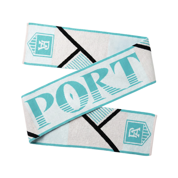 Two Tone Merino Wool Scarf - Cream
