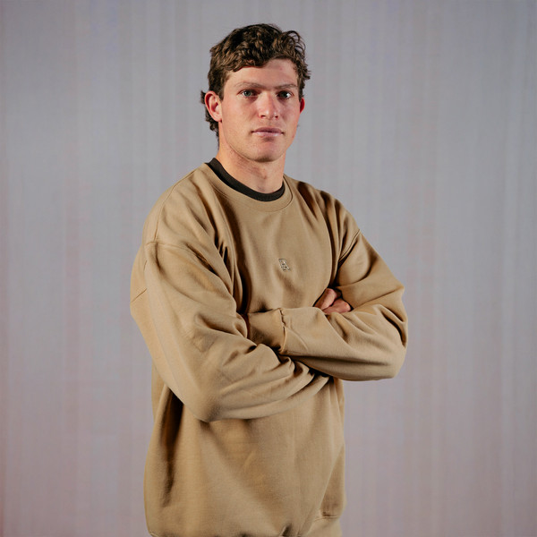 PA Tonal Crew Sweater - Tan