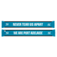 Port Adelaide Never Tear Us Apart Scarf - Teal