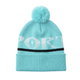 Two Tone Merino Wool Beanie - Teal