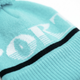 Two Tone Merino Wool Beanie - Teal