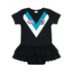 Port Adelaide Girls Footy Suit
