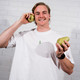Port Adelaide Pear Tee - White