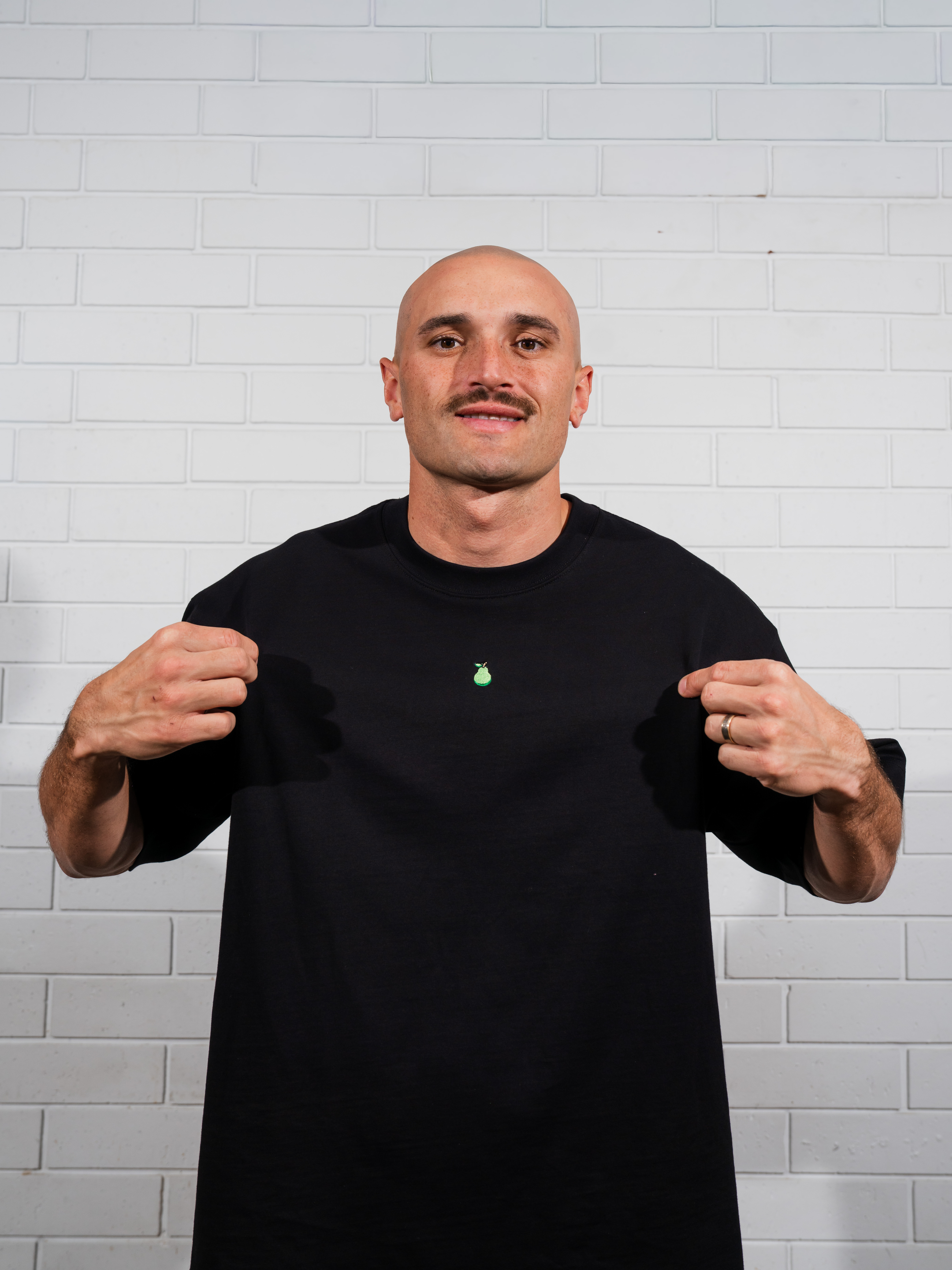 Port Adelaide Pear Tee - Black