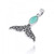 Larimar Mermaid's Tail Pendant