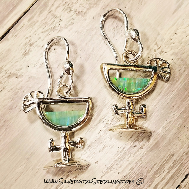 Margarita Glass Earrings Three Flavors! Bonita Beach Jewelry