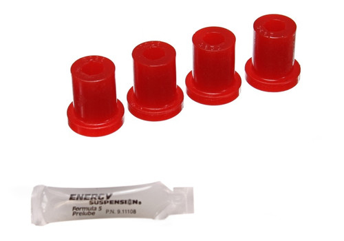 Energy Suspension Aftermarket Shackle Set - Red 2.2117R