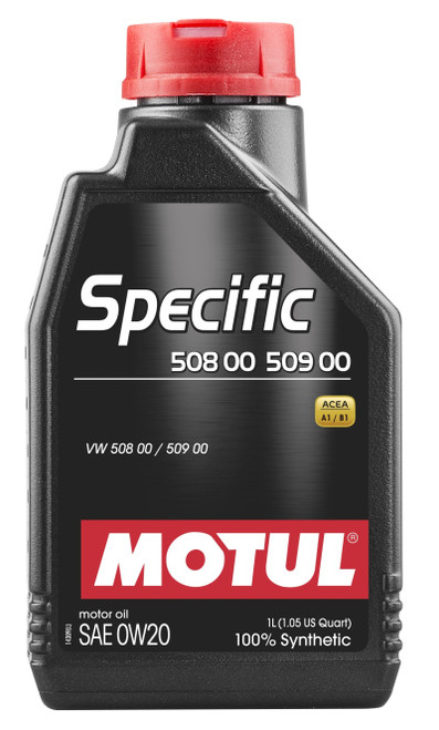 Motul 1L OEM Synthetic Engine Oil SPECIFIC 508 00 509 00 - 0W20 - Case of 12