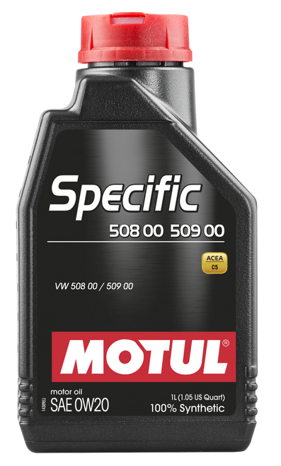 Motul 1L OEM Synthetic Engine Oil SPECIFIC 508 00 509 00 - 0W20 - Case of 12