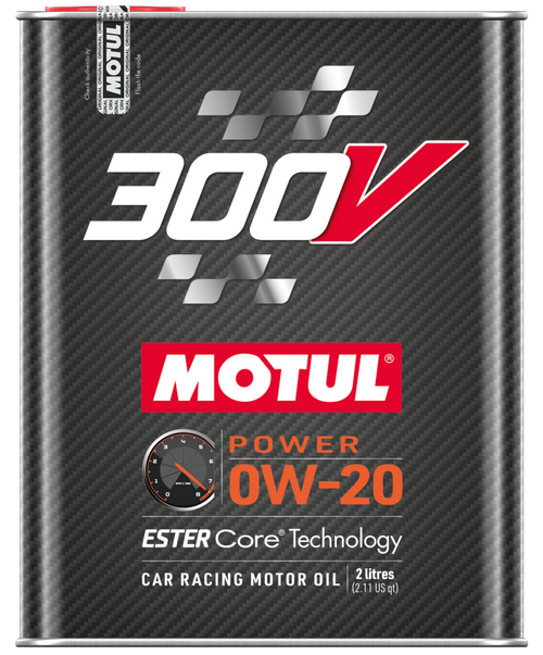 Motul 2L 300V Power 0W20 - Case of 6