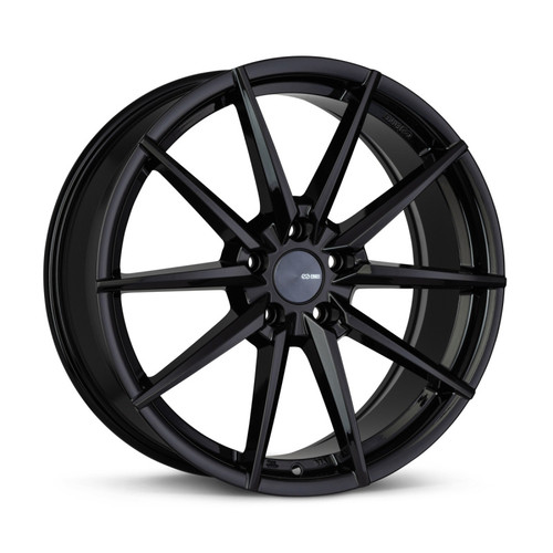 Enkei Hornet 18x8 5x120 40mm Offset 72.6mm Bore Gloss Black Wheel