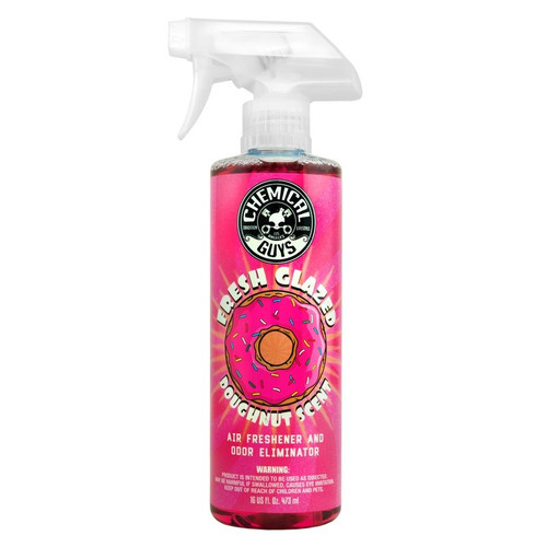 Chemical Guys Fresh Glazed Donut Air Freshener & Odor Eliminator - 16oz - Case of 6