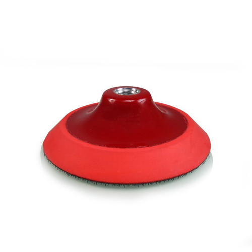 Chemical Guys TORQ R5 Rotary Red Backing Plate w/Hyper Flex Technology - 6in - Case of 12