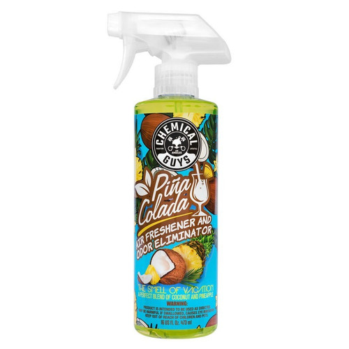 Chemical Guys Pina Colada Air Freshener & Odor Eliminator - 16oz - Case of 6