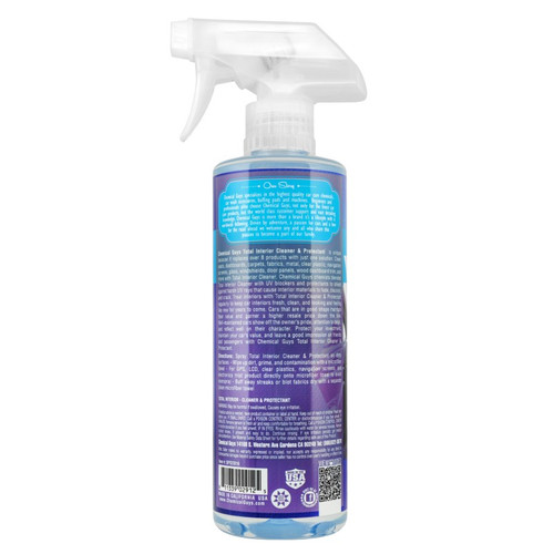 Chemical Guys Total Interior Cleaner & Protectant - 16oz - Case of 6