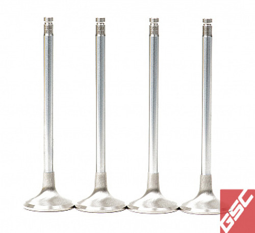 GSC P-D Honda B-Series Vtec B16A/B17A/B18C Chrome Alloy Exhaust Valve 28mm Head - 6mm Stem - SET 8