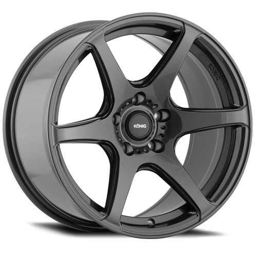Konig Tandem 17x8 5x114.3 ET45 Gloss Graphite