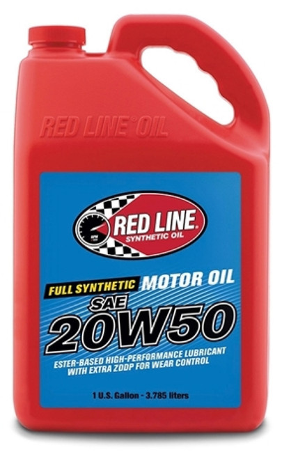 Red Line 20W50 Motor Oil Gallon - Case of 4