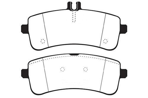 EBC 2015+ Mercedes-Benz C63 AMG (W205) Yellowstuff Rear Brake Pads