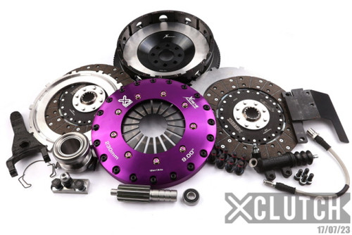 XClutch 93-95 Toyota Supra Twin Turbo 3.0L 9in Twin Solid Organic Clutch Kit XKTY23536-2G