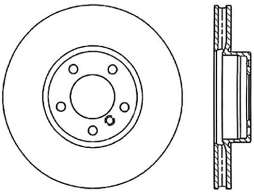 StopTech Slotted & Drilled Sport Brake Rotor 127.33079R