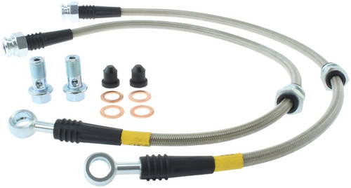 StopTech 14-16 Mazda 6 Stainless Steel Front Brake Lines