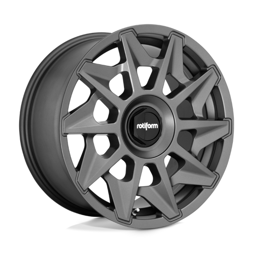 Rotiform R128 CVT Wheel 20x8.5 5x112/5x120 45 Offset - Matte Anthracite R128208525+45