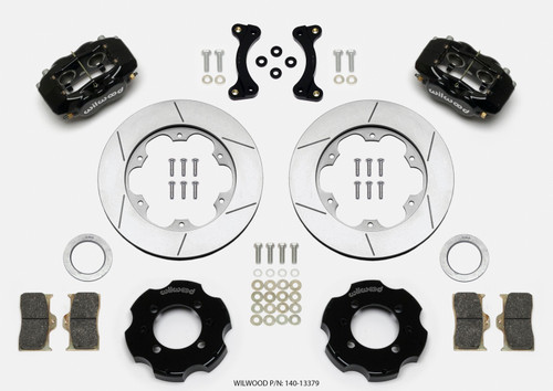 Wilwood Forged Dynalite Front Hat Kit 11.00in GT Rotor 95-05 Miata