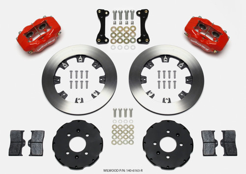 Wilwood Forged Dynalite Front Hat Kit 12.19in Red 94-01 Honda/Acura w/262mm Disc