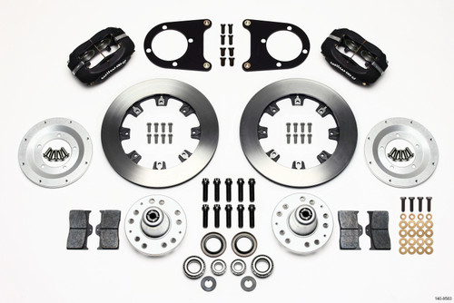 Wilwood Forged Dynalite Front Kit 12.19in 37-48 Ford Psgr. Car Spindle