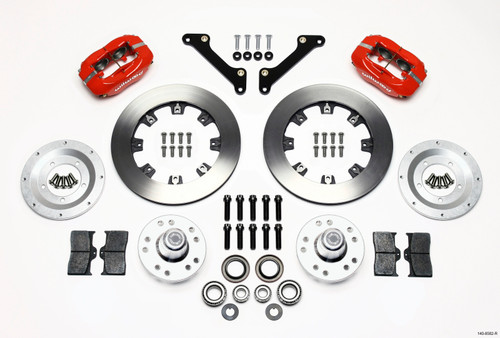 Wilwood Forged Dynalite Front Kit 12.19in Drilled Red 70-78 Camaro 140-8582-R