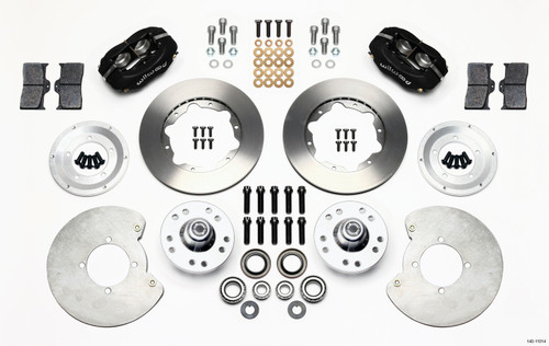Wilwood Forged Dynalite Front Kit 11.00in 37-48 Ford Psgr. 360 Plate Mount