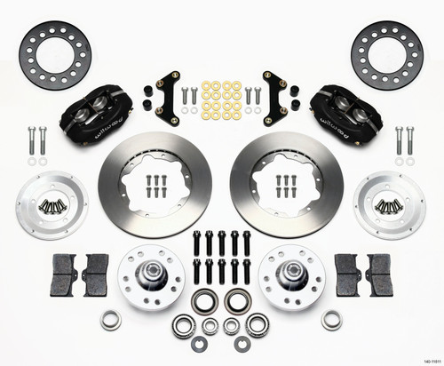 Wilwood Forged Dynalite Front Kit 11.00in 49-54 Chevy / 53-62 Corvette
