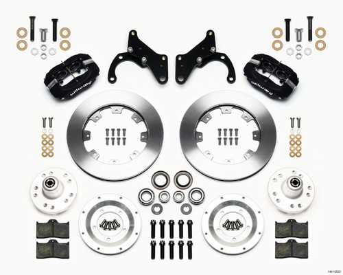 Wilwood Forged Dynalite Front Kit 12.19in 65-68 Chevy Impala -Drum Spindle