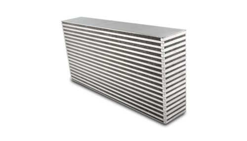Vibrant Horizontal Flow Air Intercooler Core 25in/W 11.75in/H 4.5in. Thick