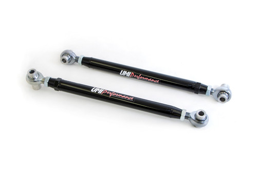 UMI Performance 05-14 Ford Mustang Double Adjustable Lower Control Arms - Chrome Moly 1037CM-B