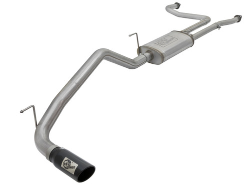 aFe MACHForce XP 2.5in Cat-Back Exhaust System w/ Black Tip Nissan Frontier 17-19 V8-5.6L