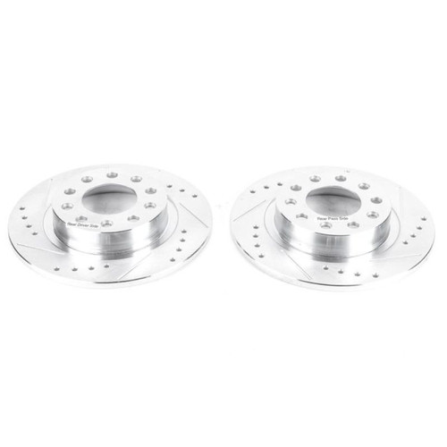 Power Stop 13-16 Dodge Dart Rear Evolution Drilled & Slotted Rotors - Pair
