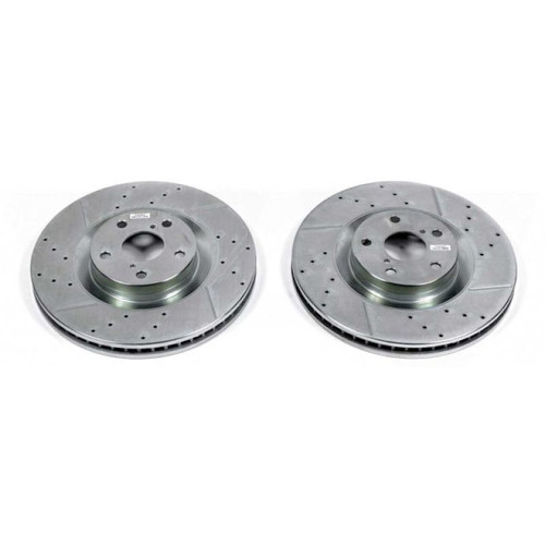 Power Stop 16-17 Lexus GS200t Front Evolution Drilled & Slotted Rotors - Pair JBR1568XPR