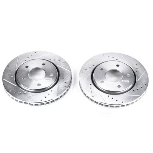 Power Stop 08-16 Chrysler Town & Country Front Evolution Drilled & Slotted Rotors - Pair