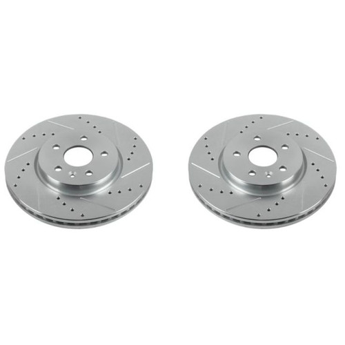 Power Stop 13-16 Chevrolet Trax Front Evolution Drilled & Slotted Rotors - Pair