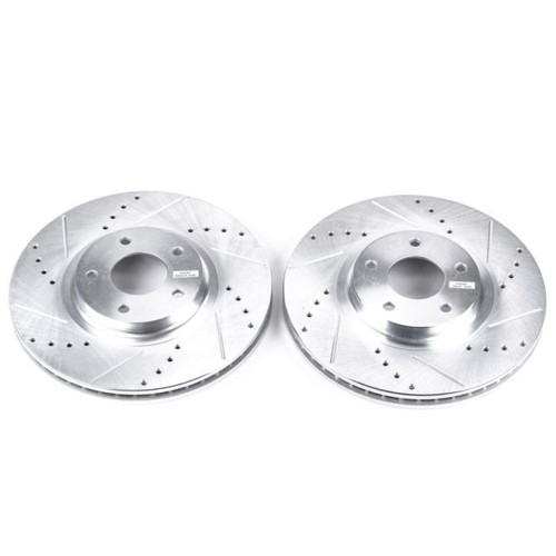 Power Stop 03-05 Infiniti FX35 Front Evolution Drilled & Slotted Rotors - Pair