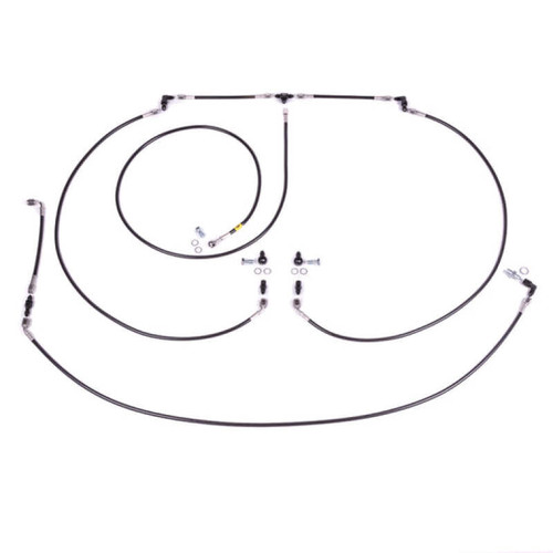 Chase Bays Chevrolet Corvette C5/C6 Inline/PassThru (w/CB Relo) ABS Delete Hydro Handbrake Line Kit