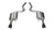 Corsa 2015 Ford Mustang GT 5.0 3in Axle Back Exhaust, Black Dual 4.5in Tip *Sport*