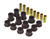Prothane 90-05 Mazda Miata Front Control Arm Bushings - Black